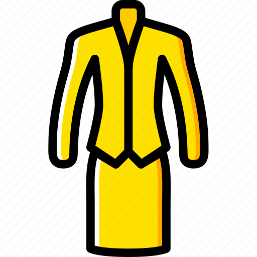 Clothes, fashion, suit, woman icon - Download on Iconfinder