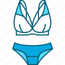 swimsuit, underwear, female