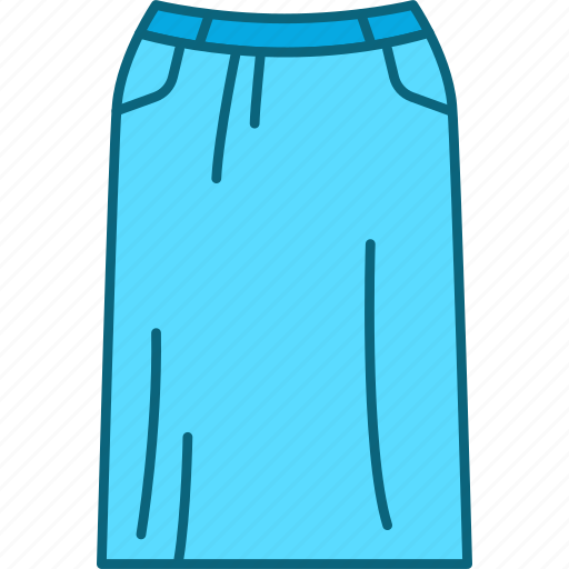 Clothes, female, skirt icon - Download on Iconfinder