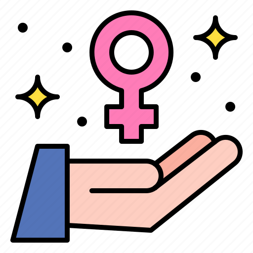 Hand, care, caring, protection, woman icon - Download on Iconfinder
