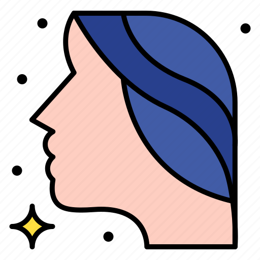 Female, person, woman, girl, face icon - Download on Iconfinder