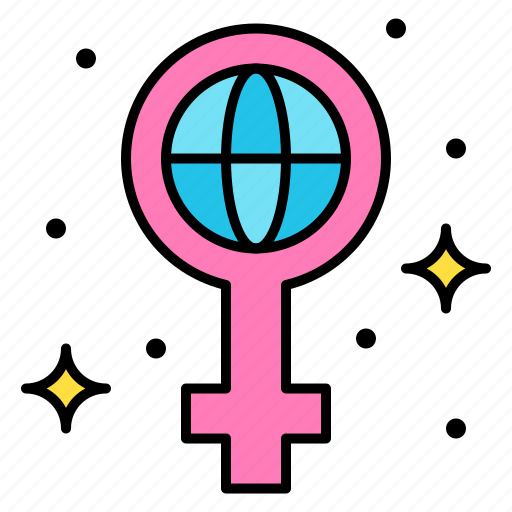 Earth, feminism, world, woman, person icon - Download on Iconfinder