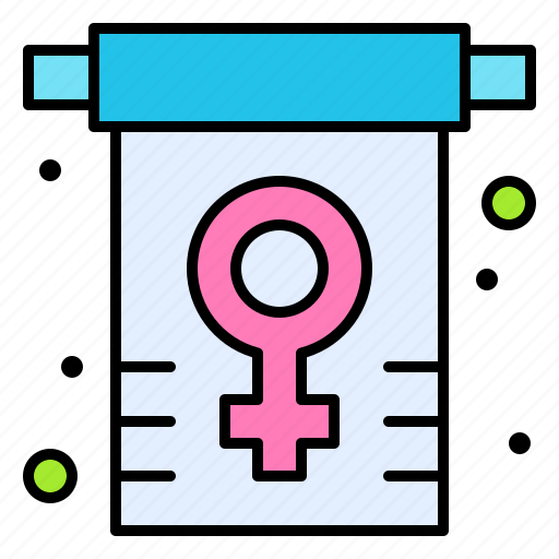 Sign, women, flag, rights, gender icon - Download on Iconfinder