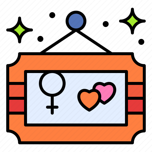 Frame, heart, love, gender, female icon - Download on Iconfinder