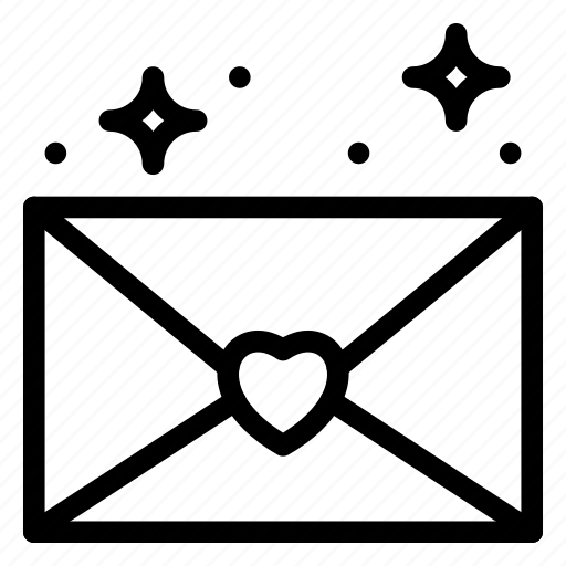 Envelope, letter, love, romance icon - Download on Iconfinder