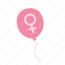 womens, balloon, women, female, pride, celebration, awareness