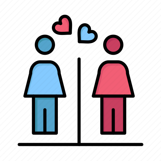 Couple, day, love, signs, washroom, women, womens icon - Download on Iconfinder