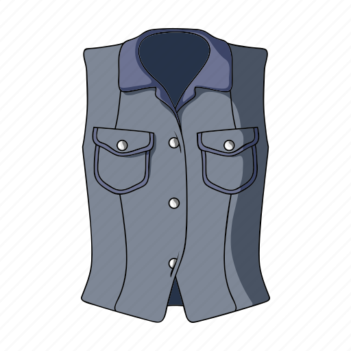 Accessory, clothing, female clothes, goods, thing, vest, waistcoat icon - Download on Iconfinder