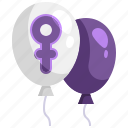 balloon, day, female, gender, womens