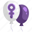 balloon, day, female, gender, womens 