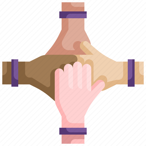 Friends, hand, team, together, trust icon - Download on Iconfinder