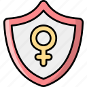 protection, women rights, shield, security 