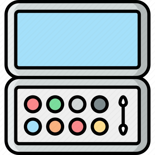 Cosmetics, makeup, palette, eyeshadow icon - Download on Iconfinder