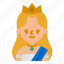 queen, crown, royal, avatar, user 