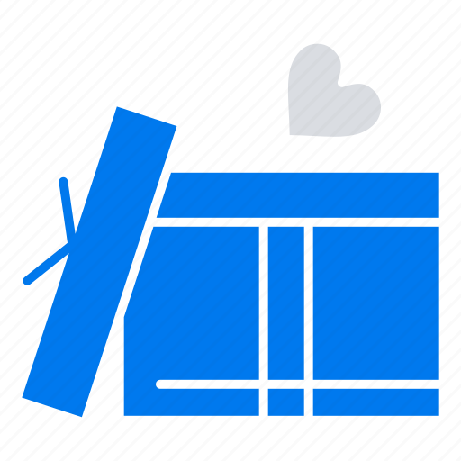 Giftbox, heart, love icon - Download on Iconfinder