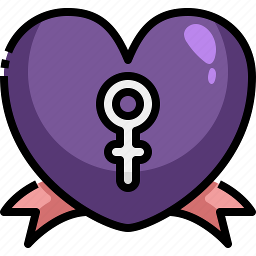 Empowerment, gender, heart, love, shape icon - Download on Iconfinder