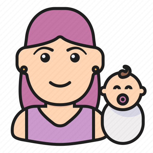 Baby, family, mother, motherhood, people, woman icon - Download on Iconfinder