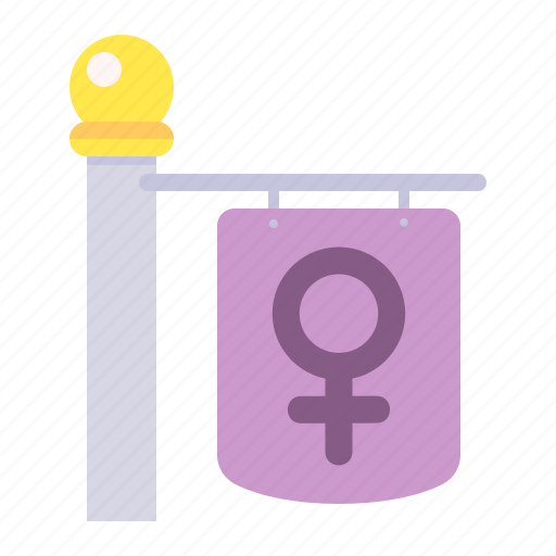 Banner, female, femenine, feminism, venus, woman icon - Download on Iconfinder