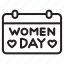 womens day, event, female, feminist, girl, date, calendar