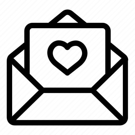 Card, envelope, heart, love, love letter, mail, valentines day icon - Download on Iconfinder