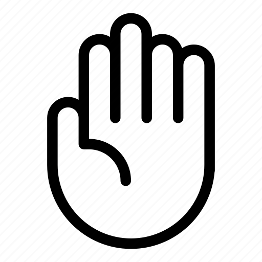 Gestures, hand, hands, privacy, prohibited, prohibition, stop icon - Download on Iconfinder