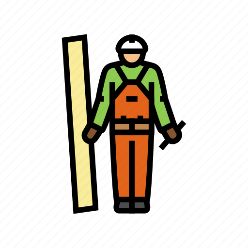 Carpenter, wood, timber, tree, wooden, material icon - Download on Iconfinder