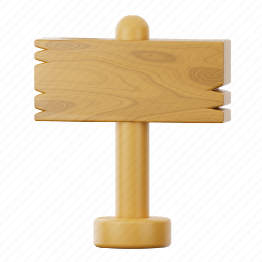 Wooden, sign, wood, signboard, signpost, direction board, road sign icon - Download on Iconfinder