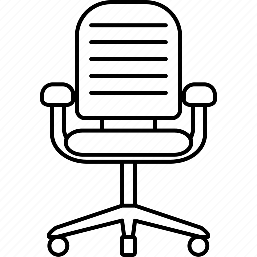 Chair, furniture, office, office chair, work icon - Download on Iconfinder