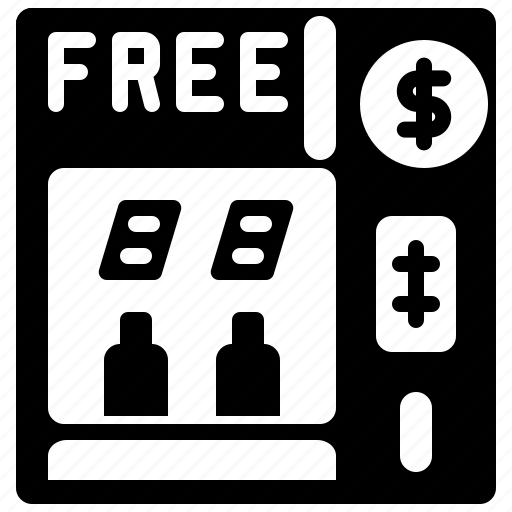 Free, snack, drink, complimentary, beverage, food, vending machine icon - Download on Iconfinder