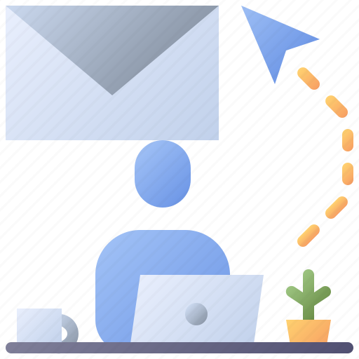 Work, home, mail, message, communication icon - Download on Iconfinder