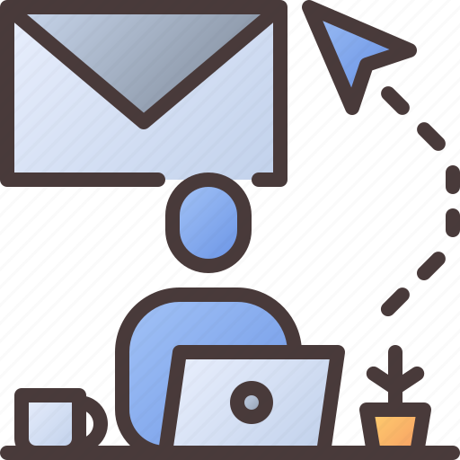 Work, home, mail, message, communication icon - Download on Iconfinder