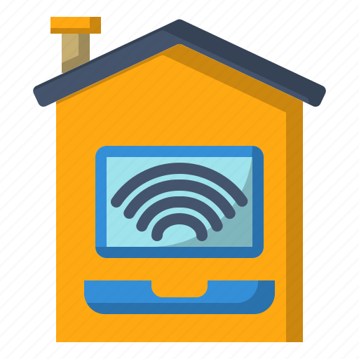 From, home, online, work, working icon - Download on Iconfinder