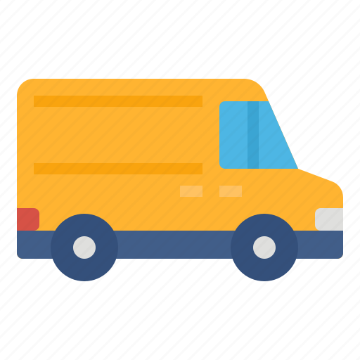 Cargo, delivery, shipping, van, workfromhome icon - Download on Iconfinder
