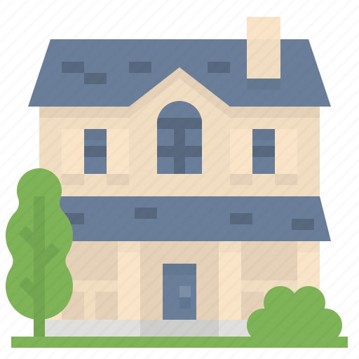 Estate, home, house, living, real, workfromhome icon - Download on Iconfinder