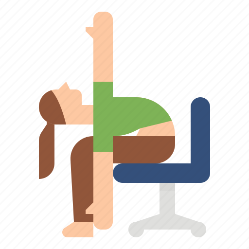 Chair, exercises, home, workfromhome, yoga icon - Download on Iconfinder