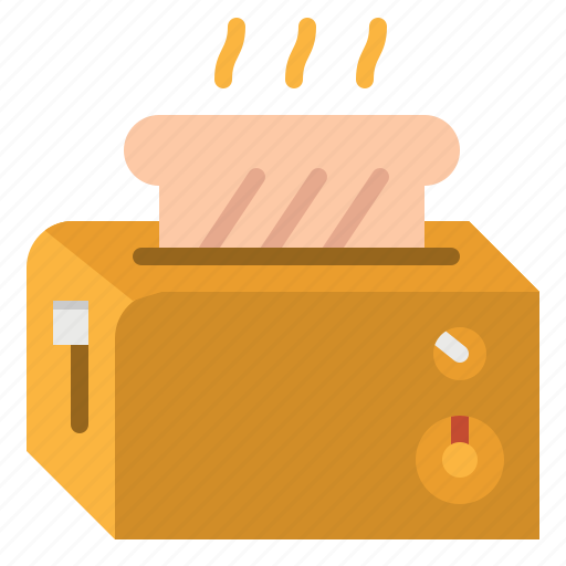 Break, breakfast, coffee, food, toaster icon - Download on Iconfinder