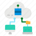 cloud, computing, internet, network, server