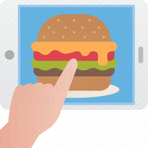 Food, restaurant, delivery, online, hamburger icon - Download on Iconfinder