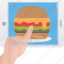 food, restaurant, delivery, online, hamburger 