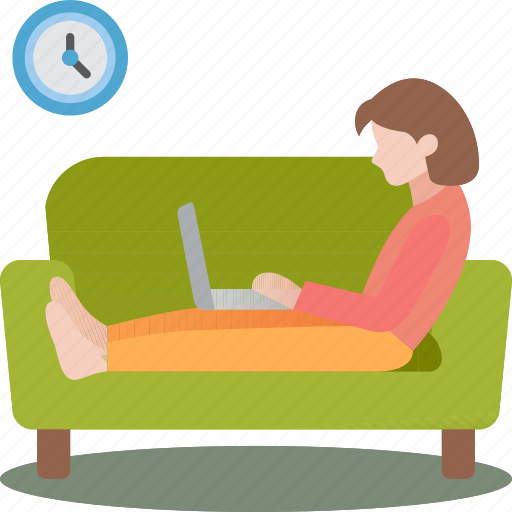 Relax, working, holiday, couch, leisure icon - Download on Iconfinder