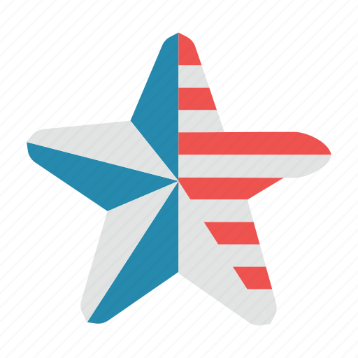 American, flag, star, stripes icon - Download on Iconfinder