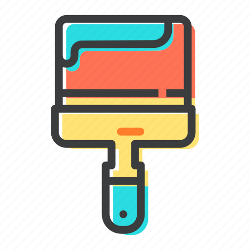 Brush, paint, painting, tool icon - Download on Iconfinder