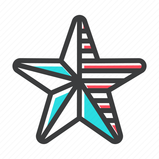 America, star, stripes, united states icon - Download on Iconfinder