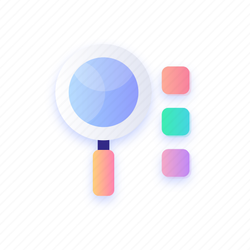 Magnifier, find, glass, beverage, search, drink icon - Download on Iconfinder