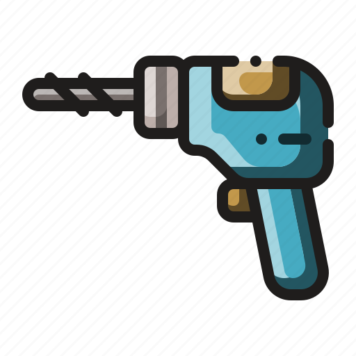 Cordless, drill, drilling, electric drill, tool icon - Download on Iconfinder