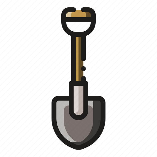 Construction, dig, digging, holes, shovel, tool icon - Download on Iconfinder