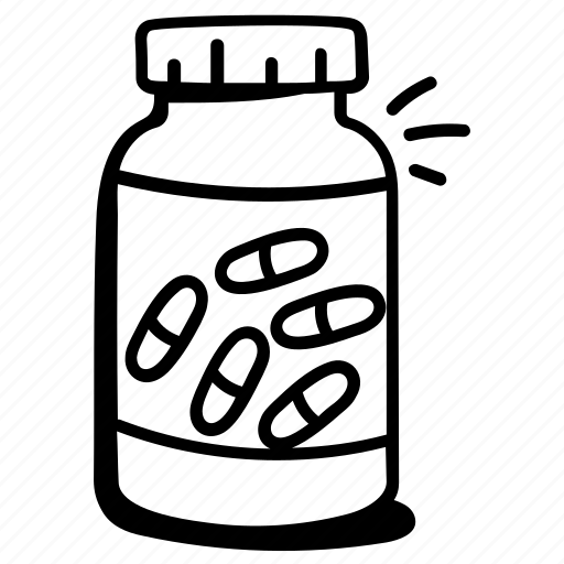 Vitamin pills, pills jar, drugs, pills bottle, medicines icon - Download on Iconfinder
