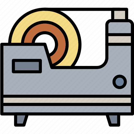 Tape, dispenser, adhesive, scotch, sticky icon - Download on Iconfinder