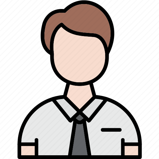 Worker, civilian, government, servant, job, man, office icon - Download on Iconfinder