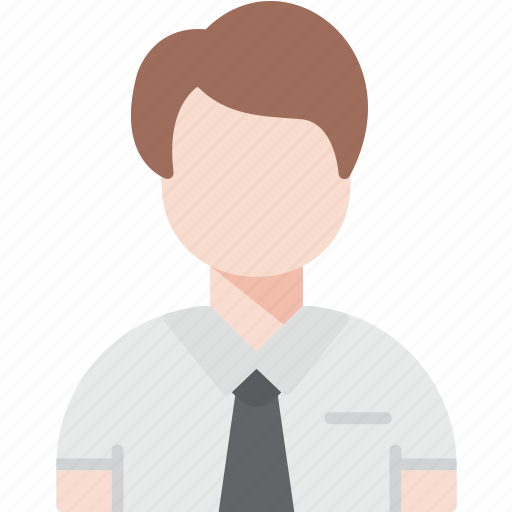Worker, civilian, government, servant, job, man, office icon - Download on Iconfinder